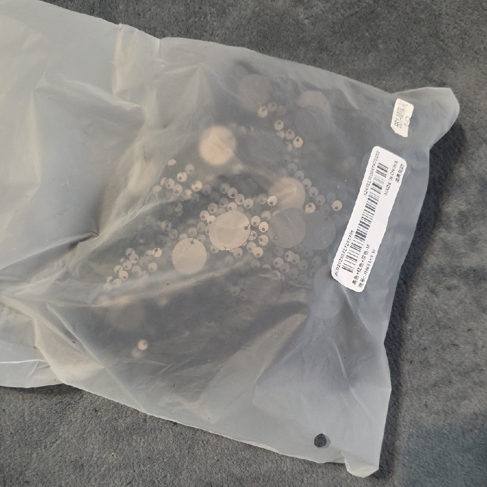 Zara Black Sequin Mini Skirt - Picture 4 of 4